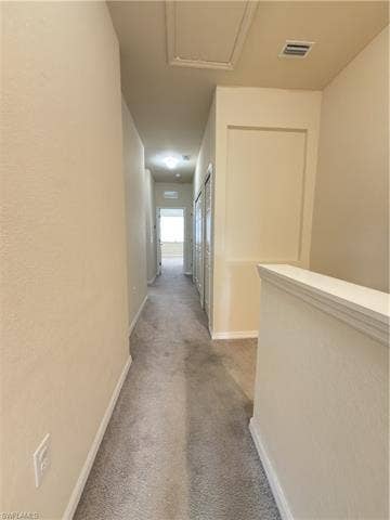 10224 Via Colomba Cir, Fort Myers, FL 33966 Upstairs hallway looking towards 2nd/3rd Bedrooms