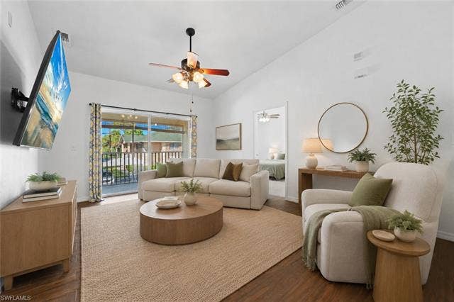 27119 Matheson Ave, #205, Bonita Springs, FL 34135 digitally staged living