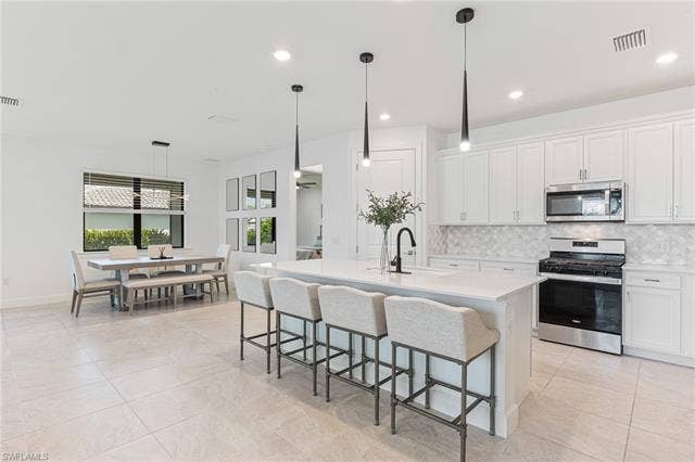 18230 Parksville Dr, Estero, FL 33928 Open Kitchen/Dining Area