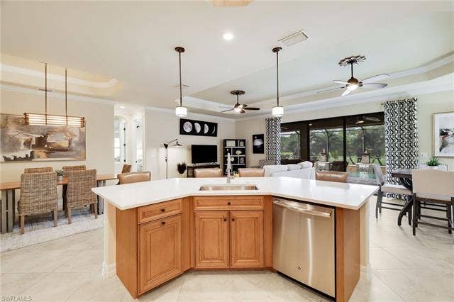 28522 Westmeath Ct, Bonita Springs, FL 34135 Updated Kitchen Featuring Luxury Quartz Countertops