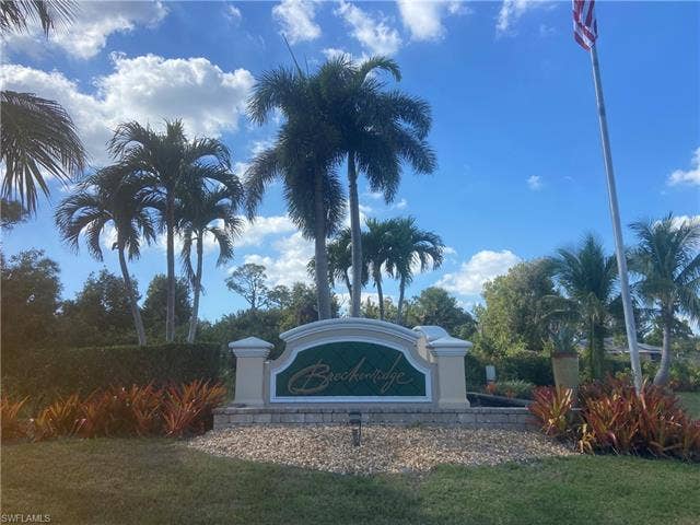 19851 Breckenridge Dr, #401, Estero, FL 33928 Community Entrance