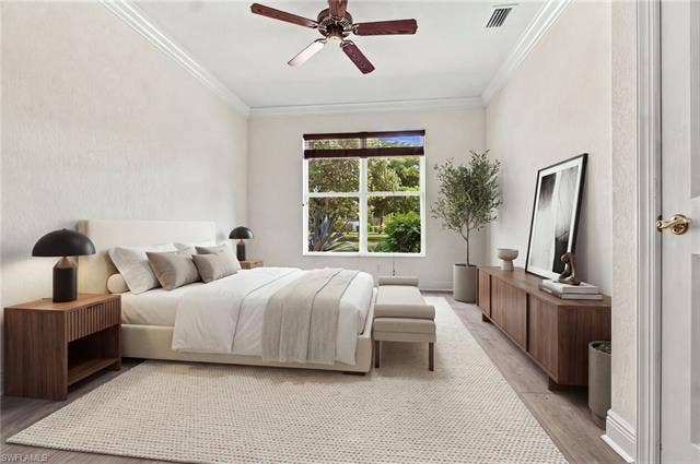 8435 Sedonia Cir, Estero, FL 33967 Guest Bedroom has been virtually staged in this photo.