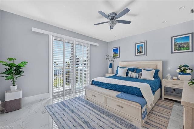 61 Mango St, Fort Myers Beach, FL 33931 Bright and Airy Primary - Virtually Edited Image