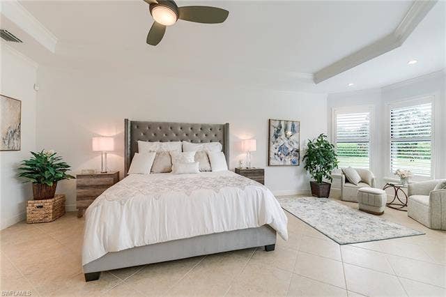 23472 Sanabria Loop, Bonita Springs, FL 34135 Very generously sized Primary Bedroom with sitting area.