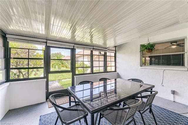 1500 Popham Dr, #A16, Fort Myers, FL 33919 Back lanai