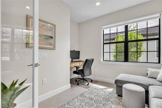 16782 Rolling Rock Blvd, Alva, FL 33920 Office/den/flex space w/glass den doors