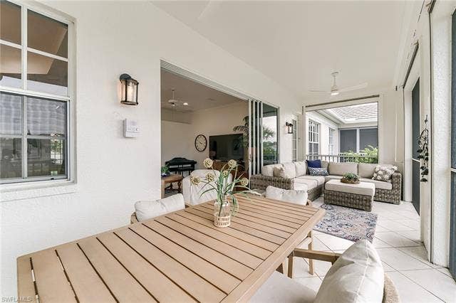 9533 Cypress Hammock Cir, #202, Estero, FL 34135 Screened Lanai