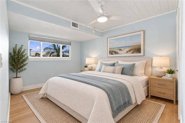 2580 Estero Blvd, #15, Fort Myers Beach, FL 33931 Virtually staged guest bedroom