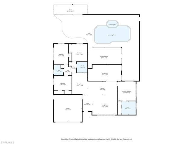 310 Madison Ct, Fort Myers Beach, FL 33931 Floor plan