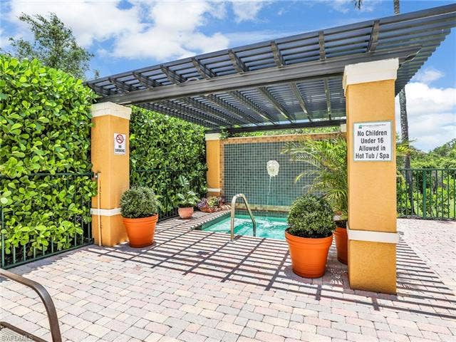 8659 River Homes Ln, #1202, Bonita Springs, FL 34135 This spa is perfect with covered gazebo