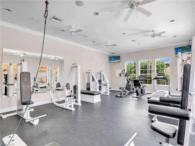 8659 River Homes Ln, #1202, Bonita Springs, FL 34135 This gym has all you need