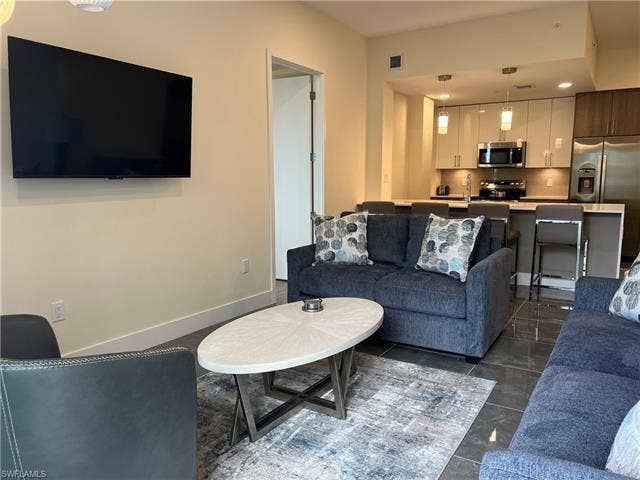 26600 Rosewood Pointe Dr, #B-107, Bonita Springs, FL 34135 View of living room