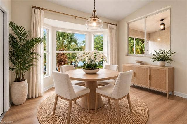 21331 Lancaster Run, #525, Estero, FL 33928 Eat In kitchen Virtually Staged