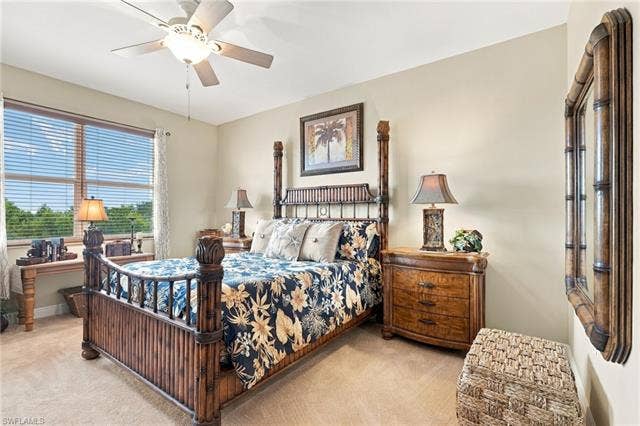 11041 Gulf Reflections Dr, #403, Fort Myers, FL 33908 Recessed lighting and ceiling fan with light fixture