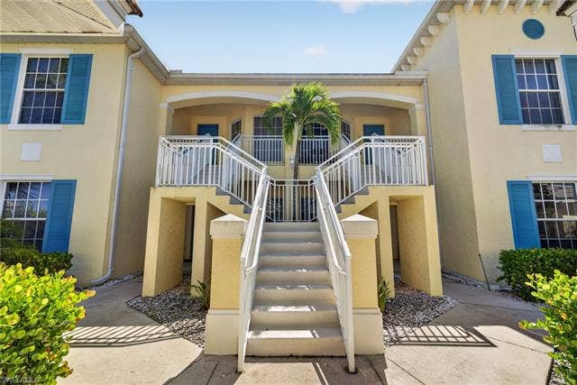 14543 Abaco Lakes Dr, #202, Fort Myers, FL 33908 Welcome home to this bright, beautifully maintained condo entrance