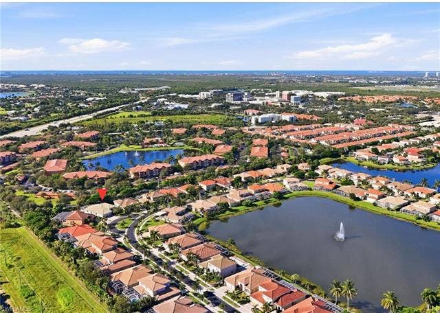8910 Paseo De Valencia St, Fort Myers, FL 33908 Aerial view of location