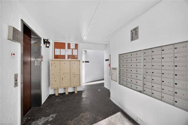 6220 Augusta Dr, #117, Fort Myers, FL 33907 Mail area and elevator