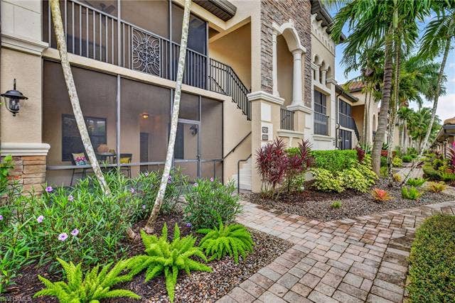17950 Bonita National Blvd, #1513, Bonita Springs, FL 34135 Paver Sidewalk to Entry