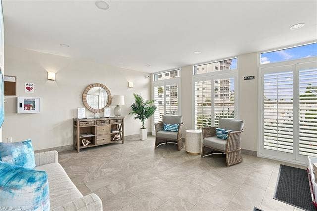 7000 Estero Blvd, #704, Fort Myers Beach, FL 33931 Entrance Lobby and mail room