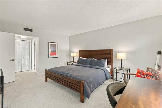 7000 Estero Blvd, #704, Fort Myers Beach, FL 33931 Primary Bedroom - Virtually Edited Image