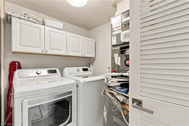 7000 Estero Blvd, #704, Fort Myers Beach, FL 33931 Laundry - Virtually Edited Image