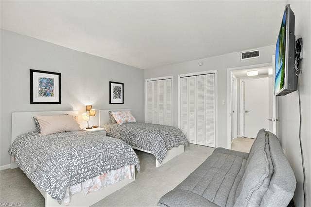 7000 Estero Blvd, #704, Fort Myers Beach, FL 33931 Bedroom - Virtually Edited Image
