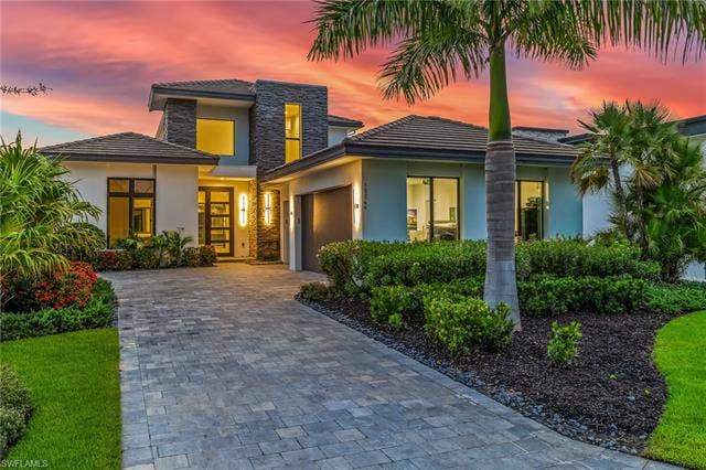 19044 Via Messina Way, Miromar Lakes, FL 33913 Front of Structure