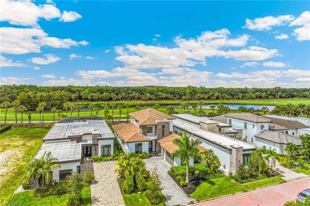 19044 Via Messina Way, Miromar Lakes, FL 33913 Aerial View