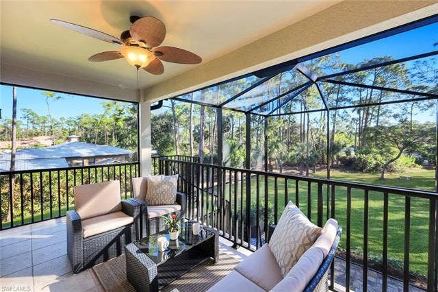 25295 Catskill Dr, Bonita Springs, FL 34135 Private Balcony for Primary Bedroom w/spiral staircase