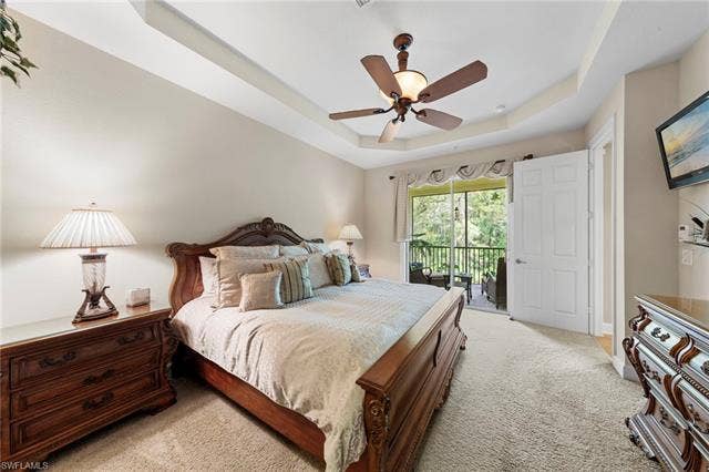 26485 Lucky Stone Rd, #202, Bonita Springs, FL 34135 Tray ceiling with recessed lighting
