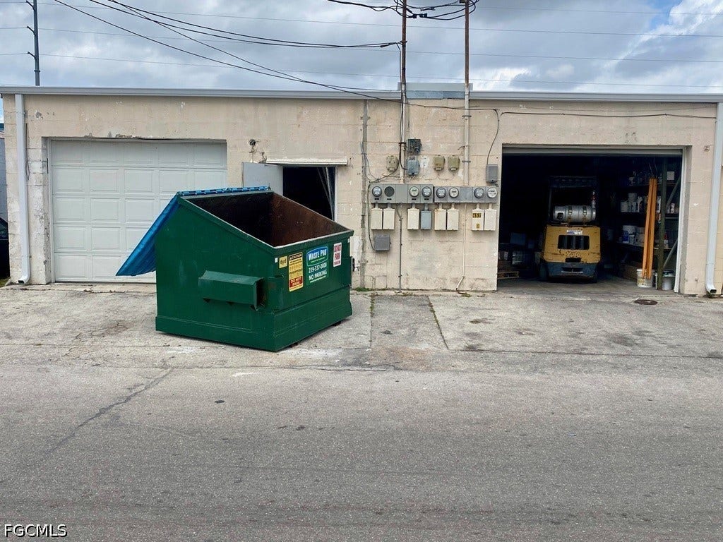 4529 Del Prado Boulevard S, Cape Coral, FL 33904 Property rear with alley access