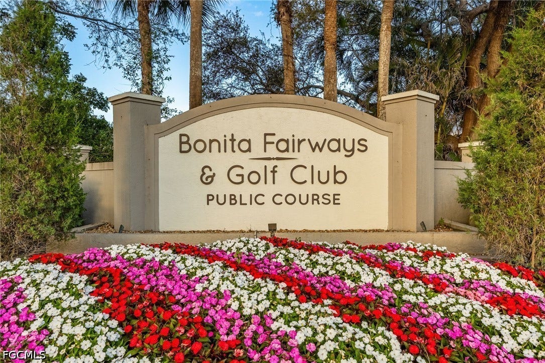 26600 ROSEWOOD POINTE Drive, #B-105, Bonita Springs, FL 34135 View of community sign
