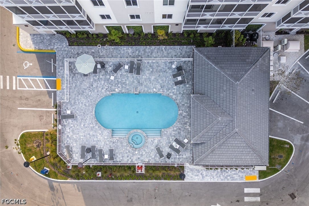 26600 ROSEWOOD POINTE Drive, #B-105, Bonita Springs, FL 34135 Drone / aerial view