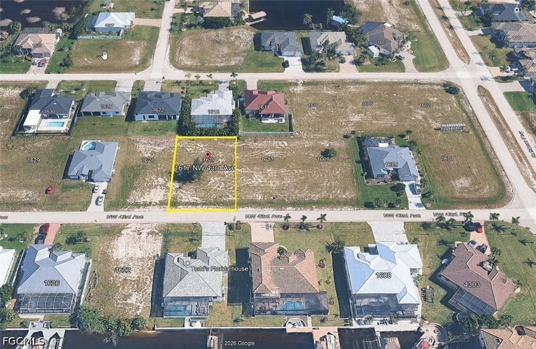 1617 NW 43rd Avenue, Cape Coral, FL 33993 Surrounding homes