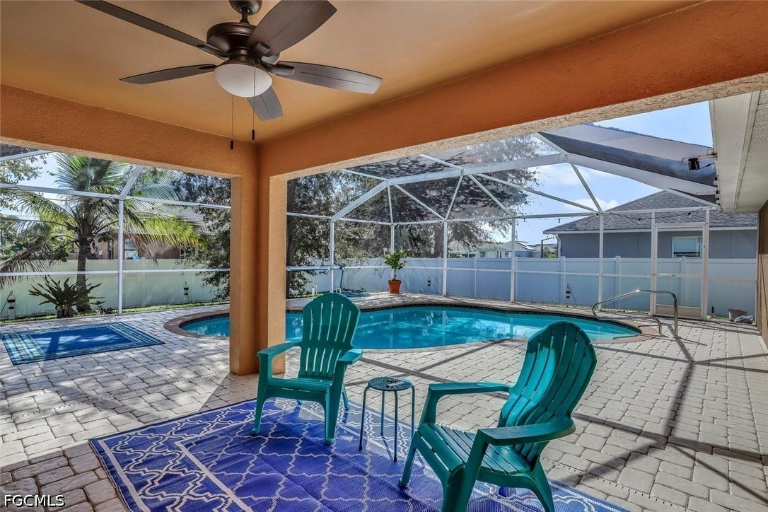 2241 NW 2nd Avenue, Cape Coral, FL 33993 Shaded area!
