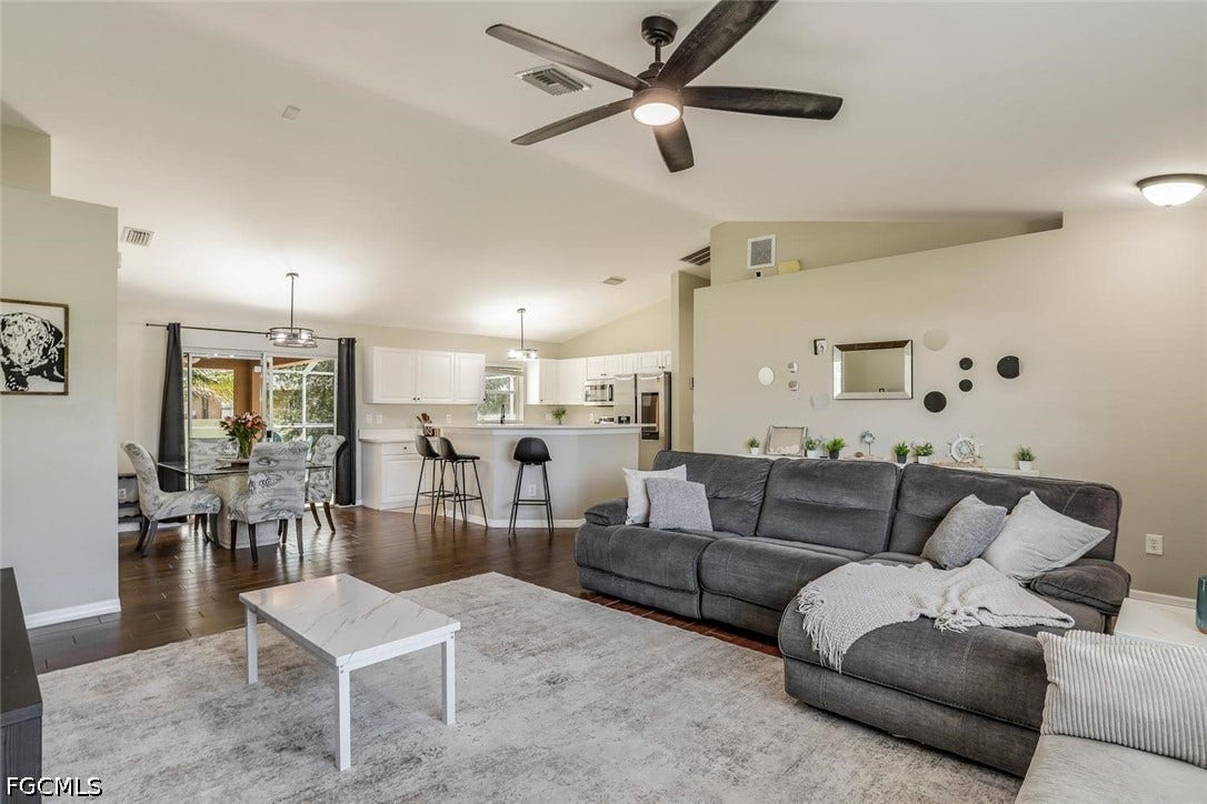 2241 NW 2nd Avenue, Cape Coral, FL 33993 Tile flooring throughout, no carpet!