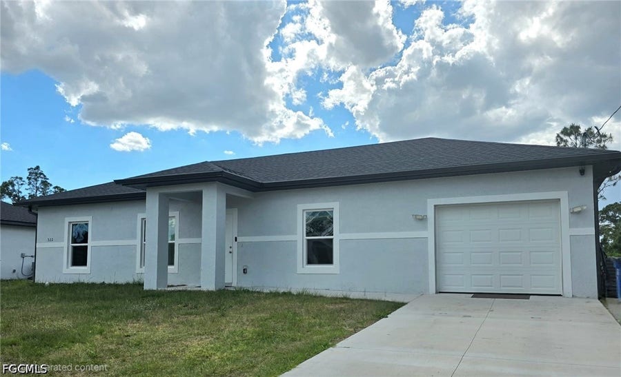 Property photo for 322 Mangonia Avenue, Lehigh Acres, FL