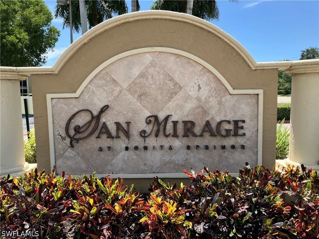 8920 Colonnades Court E, #516, Bonita Springs, FL 34135 ENTERING THE COMMUNITY