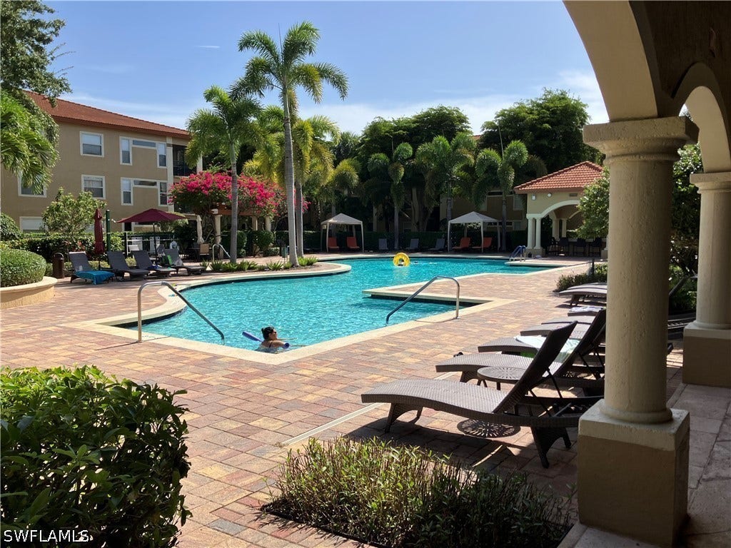 8920 Colonnades Court E, #516, Bonita Springs, FL 34135 SALT WATER RESORT STYLE POOL