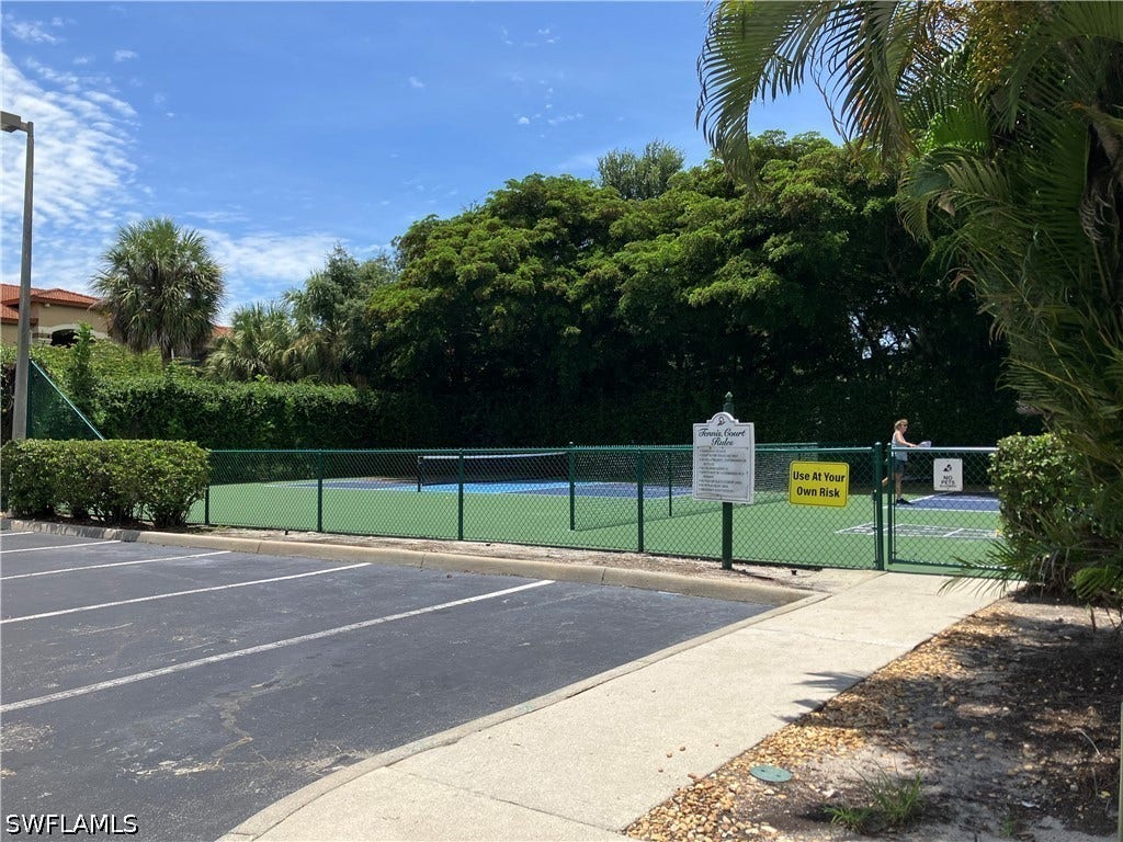 8920 Colonnades Court E, #516, Bonita Springs, FL 34135 Tennis court and/or "2" Pickleball courts.