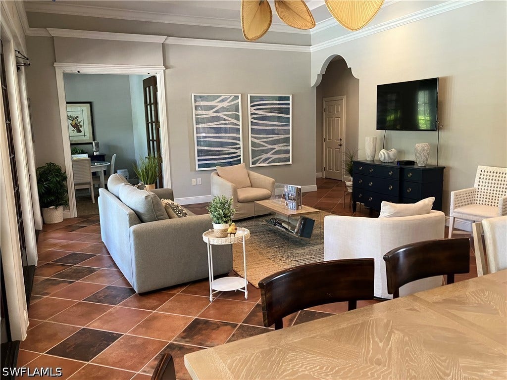 8920 Colonnades Court E, #516, Bonita Springs, FL 34135 Large room for residents gatherings, meetings, parties, etc.