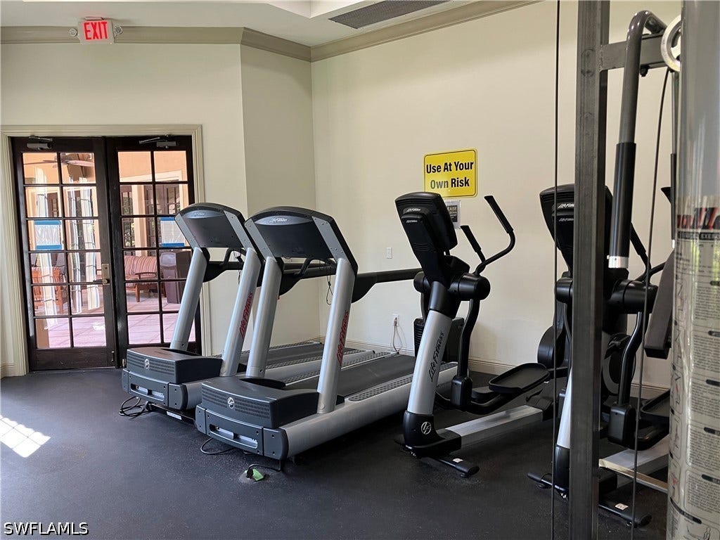 8920 Colonnades Court E, #516, Bonita Springs, FL 34135 FITNESS EQUIPMENT