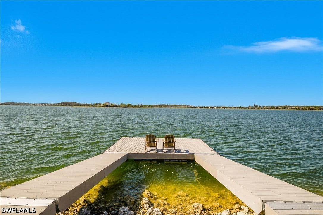 15' x 20' dock with AZEK decking material (electric and water available at the dock but not currently connected)