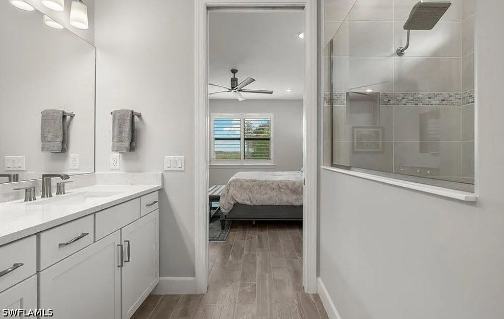 Walk-in shower
