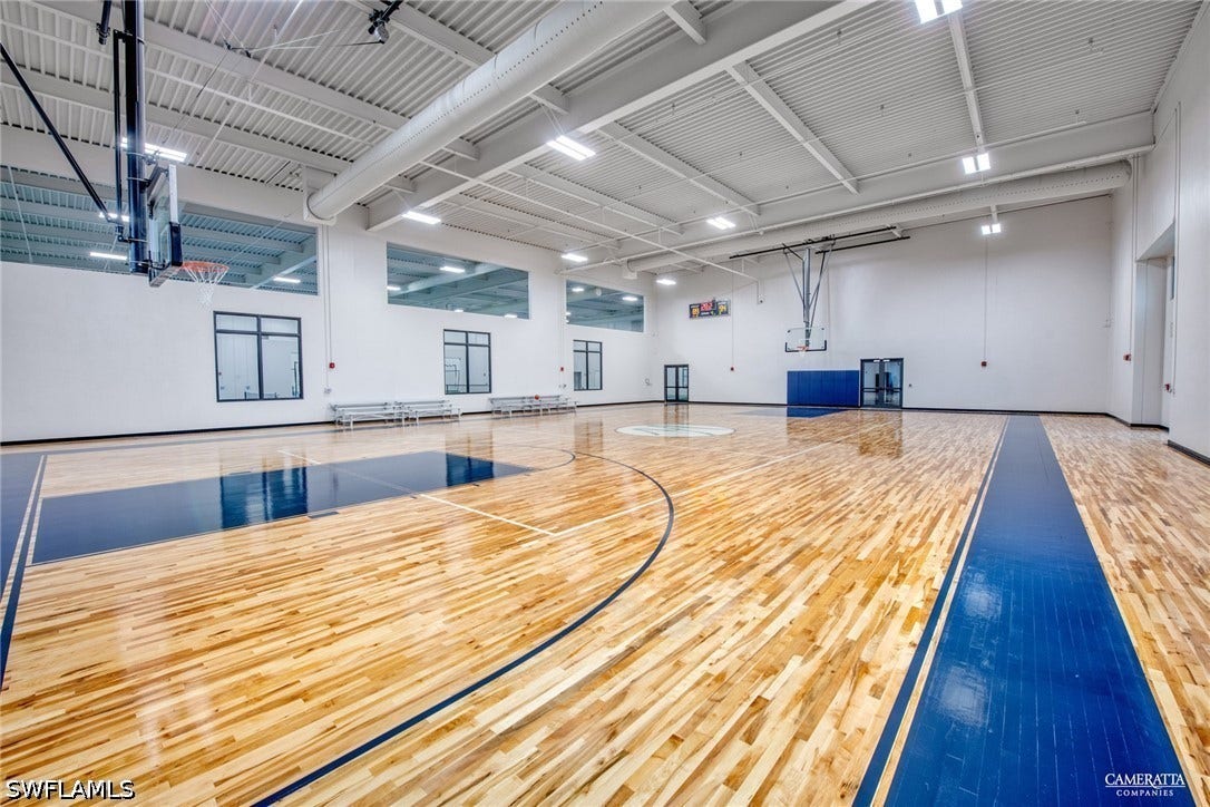 Indoor Full Basketball Court