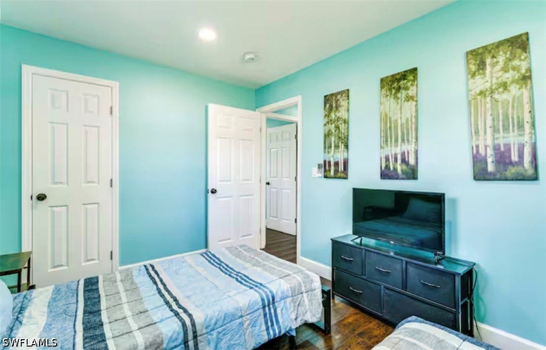 4630 New Haven Drive, Fort Myers, FL 33908 Recessed lighting, wood-finish flooring, and white paneled doors