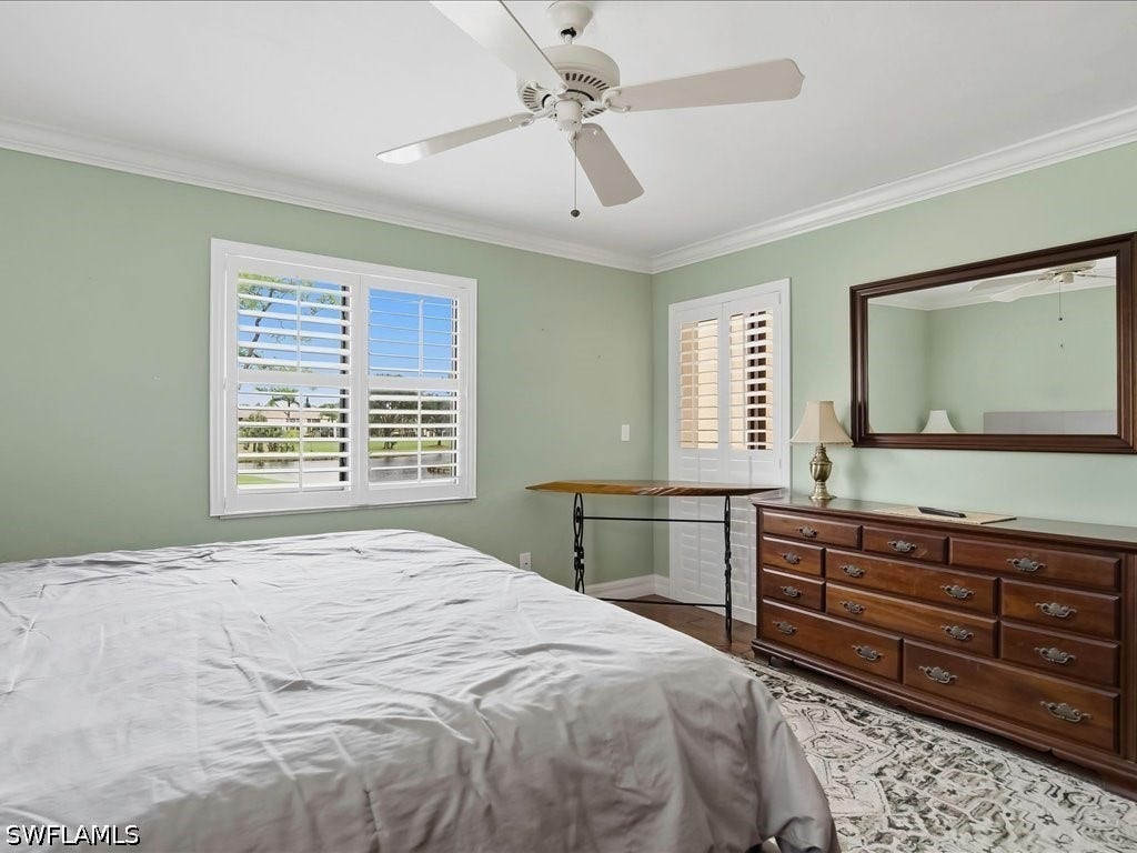 There are plantation shutters on the windows as well as the slider going out to the lanai.