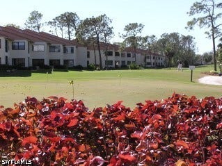 One of several putting greens outside the clubhouse.