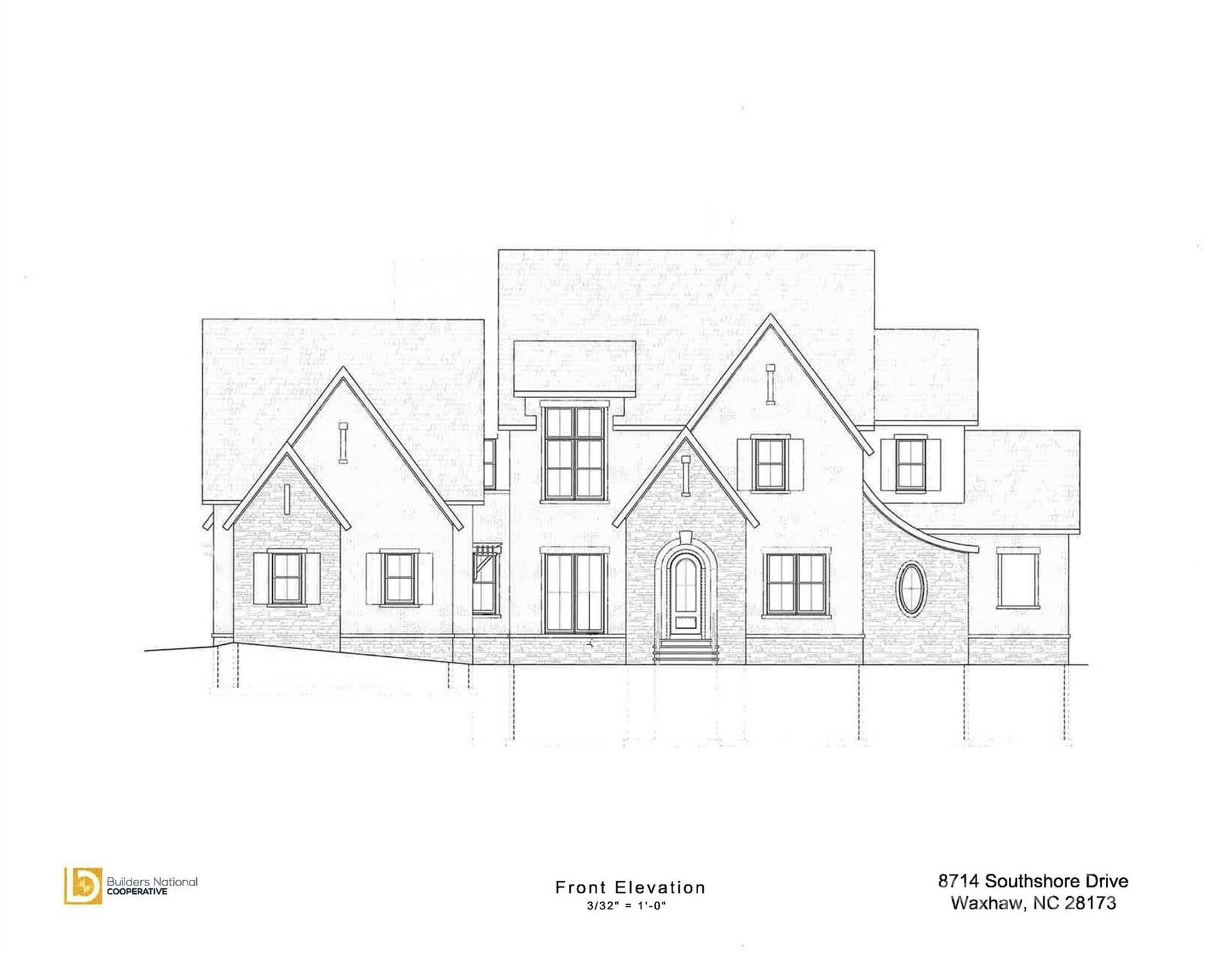 8714 Southshore Drive, Waxhaw, NC 28173 Front elevation