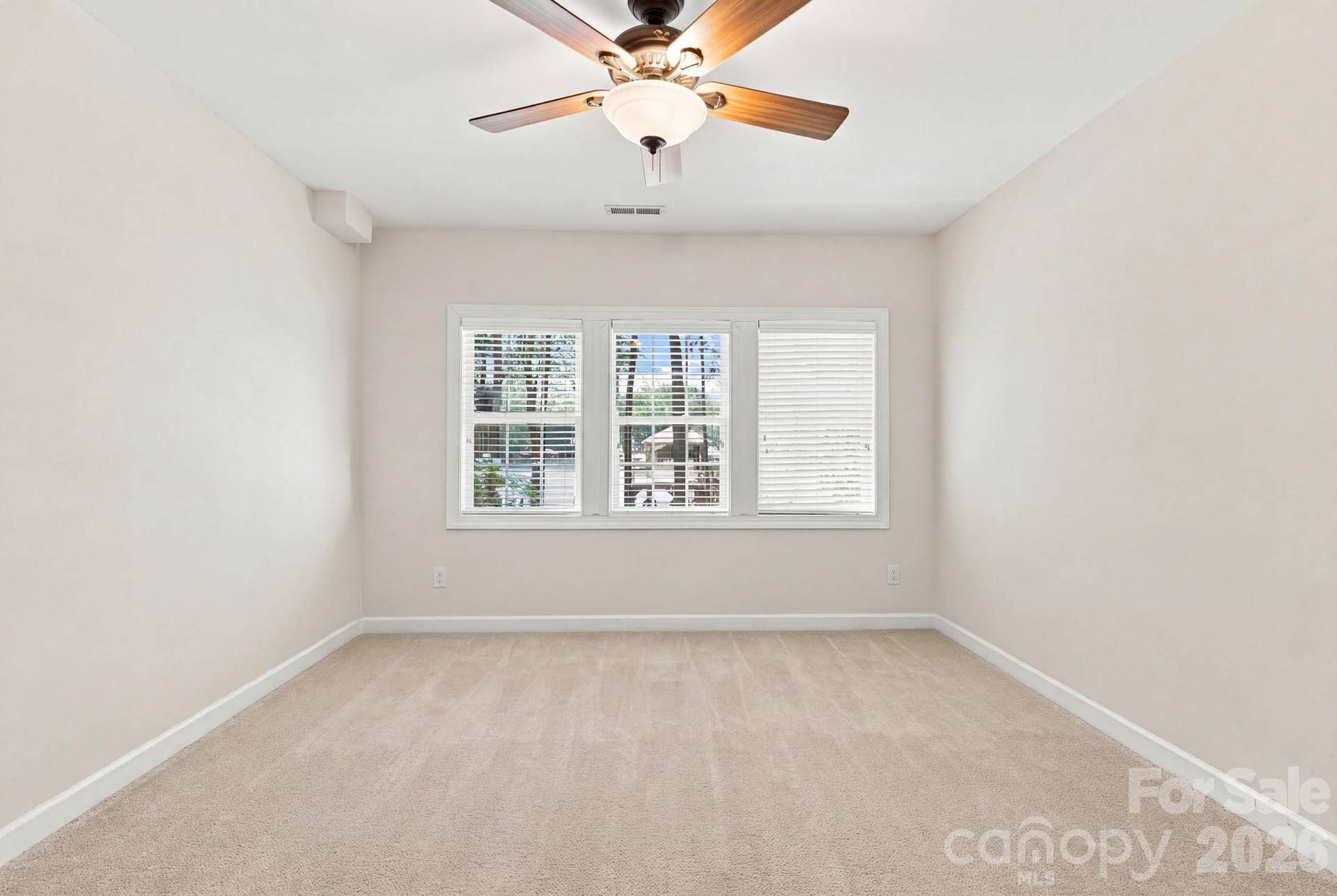 Basement level bedroom or office.